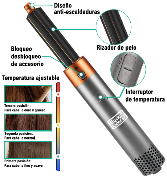 Dryer Brush all in one orange